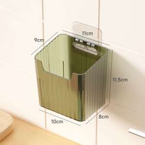 Fortune Home Kitchen Organizer Rack Wall Mounted Spice Condiments Storage Onion Ginger Garlic Hanging Basket Spice Storage Holder Vegetable Shelf Racks