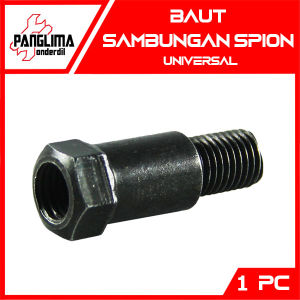 Baut-Baud Sambungan Spion Semua Jenis Motor Honda Suzuki Yamaha Baut 12-14 M10-M8 Drat Kiri Drat Kanan