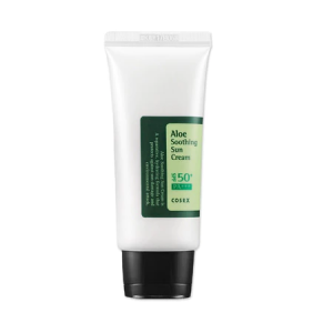 COSRX Aloe Soothing Sunscreen SPF 50+ PA+++ Skincare - 50ml Sunscreen for Oily/Acne-Prone Skin All Skin Types