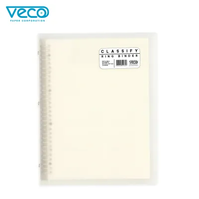 Veco Classify 30-Ring Binder A4 with 60sheets Cream Ruled Paper 80gsm