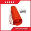 1M X 30 METER WARNING BARRIER FENCE ORANGE NETTINGREFLECTIVE SAFETY NETTING FENCING BARRIER ROLL REFLECTIVE PLASTIC SAFETY CONSTRUCTION NETTING BARRIER PLASTIC ORANGE MESH FENCE NET. 
