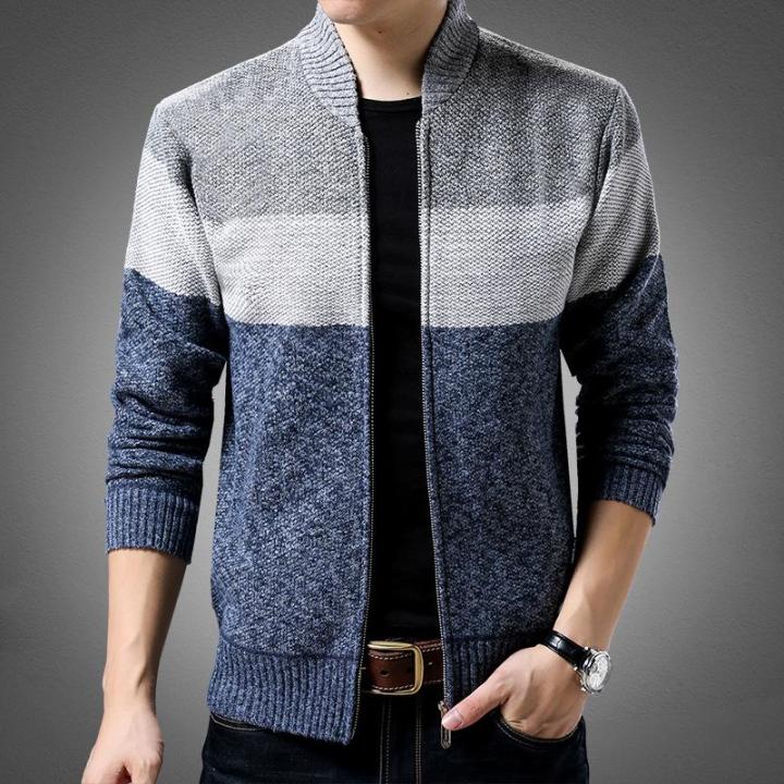 Men's Cardigans Autumn Winter New Men's Jacket Sweaters