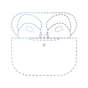 Huaqiangbei New Model Two Three Four Five Pro2 Generation Bluetooth Headset   Wireless Noise Reduction TWS Compatible with and Android