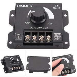 Dimmer 12V dimmer 24V chiết áp điều chỉnh điện áp - Núm Vặn