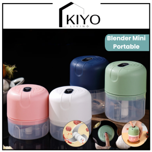 KIYO Portable Blender Mini Pengilling Bumbu Dapur Elektrik Tanpa Kabel / USB Mini Chopper