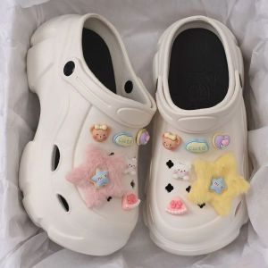 Free Shipping 1.WomenS Thick-Soled Clogs 2026 New Summer Style Designed For Outdoor Wear With Arch Support Height-Enhancing EVA Material Non-Slip Odor-Resistant And Featuring A Closed-Toe Design