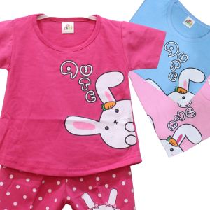 Setelan Baju Anak Bayi Perempuan Usia 6 sampai 12 Bulan (Maks Berat Anak 10 kg)