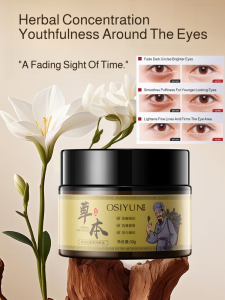 Herbal moisturizing and firming eye cream essence cream fades fine lines Osmanthus eye care beauty moisturizing eye cream