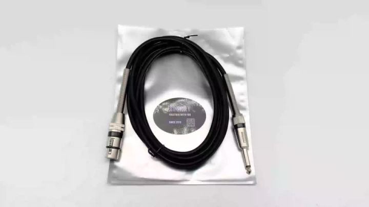Spring Wire Mic ACOUWAY Microphone Cable Long Spring Audio Mic Wire XLR Female To 6 ...