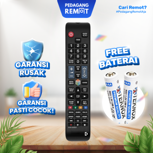 Remot Remote TV Samsung LCD LED Smart TV AA59-00582A Ori / Original