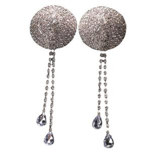 Reusable Nipple CoverPasties Nipple Stickers Rhinestones Sticky Breast PetalNipple Cover for Women and Girls Gifts