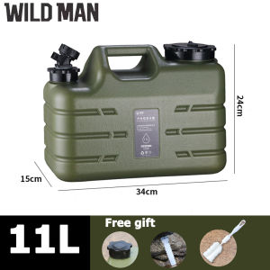 [Free Gift] 10L-25L Outdoor Camping Portable Home Car Water Storage Bucket w/ Faucet