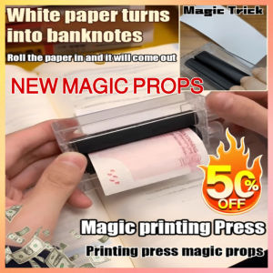 Magic Prop/Magic Tool/Printing Machine/White Paper To Money Printing Machine/Easy To Master/Realistic/Novel Creative/Stage Show/Street Stall/Magician