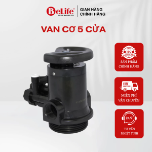 Van cơ 5 cửa Runxin dùng cho hệ thống lọc tổng nước giếng khoan nước máy (Tặng kèm trõ)