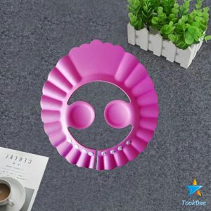 TookDee หมวกอาบน้ำ กันน้ำ สำหรับสระผมเด็ก ปิดหูปรับได้  Baby waterproof shampoo cap