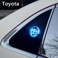 Lampu Led Logo Jendela Mobil Tanpa Sambung Kabel Usb Charging Car Kontrol Cerdas Car Logo Light Logo Honda Toyota Nissan Dll. 