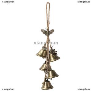 [COD] xiangshun ระฆังแม่มดสำหรับลูกบิดประตูสำหรับการป้องกันระฆังทองเหลืองแขวนอุปกรณ์ wicca พวงหรีดทำด้วยมือ