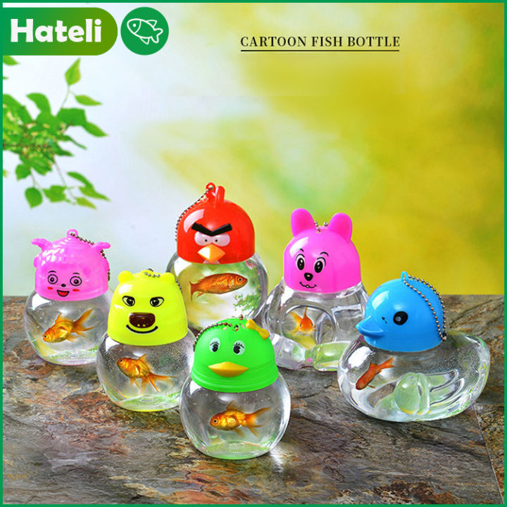 【HATELI】1PCS Aquarium Tanks Portable Small and Cute Plastic