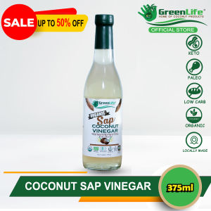 Organic Coconut Sap Vinegar 375ml for Keto and Low Carb Diet SUKA TUBA COCONUT SAP NOT CANE