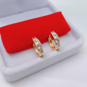 Anting Clip Wanita Aksesoris Fashion Awet Tahan Lama Anti Karat Cocok Untuk Harian G3-7C