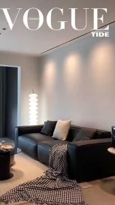 Leather Sofa Small Apartment Living Room Nordic Modern Minimalist Faux Leather Tofu Block Straight Row Sofa Tofu Sofa Fabric Tech Leather Sofas Sofa Set 123 Seater