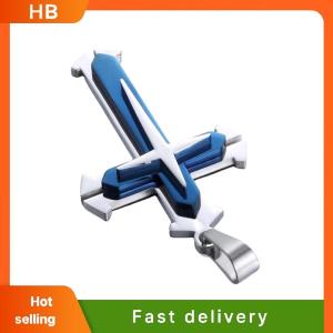 HB Fashion Versatile Cross Pendant Necklaces For Women Men Hip Hop Creative Temperament Necklaces Jewelry Accessories Gifts