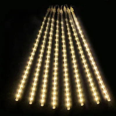 【BUY 1 TAKE 1】Solar Christmas Lights Outdoor Waterproof Meteor Shower Rain Lights LED Icicle Fairy String Light