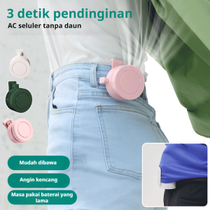 Small Cyclone Hanging Neck Small Fan Portable Clip on Small Mini Electric Fan Portable Waist Hanging Neck Collar Handheld小旋风挂脖子小风扇