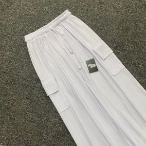 Kulot Cargo Knit Premium Wanita Tebal pinggang full karet