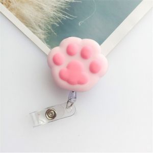 CUNXIN Office Students Bear Work Card Clip Panda Chest Card Nurse Badge Holder ID Card Clips Retractable Badge Reel Name Card Holder