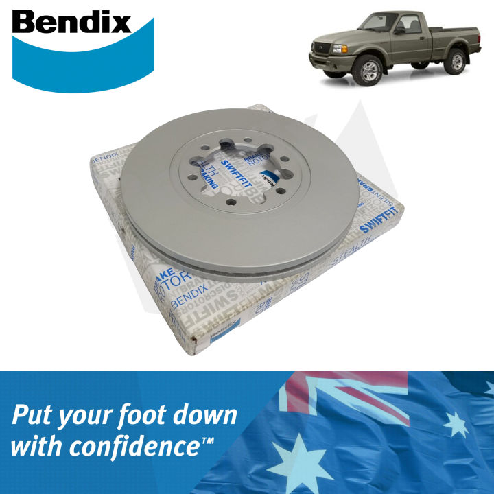 Ford Ranger Disk Solid Bendix Brake Disc Rotor BR964 Front for Ford Ranger 4x4 1999-2005 ...