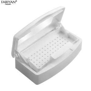 Nail Art Tool Disinfection Tray Manicure And Eyelash Tool Storage Portable Box