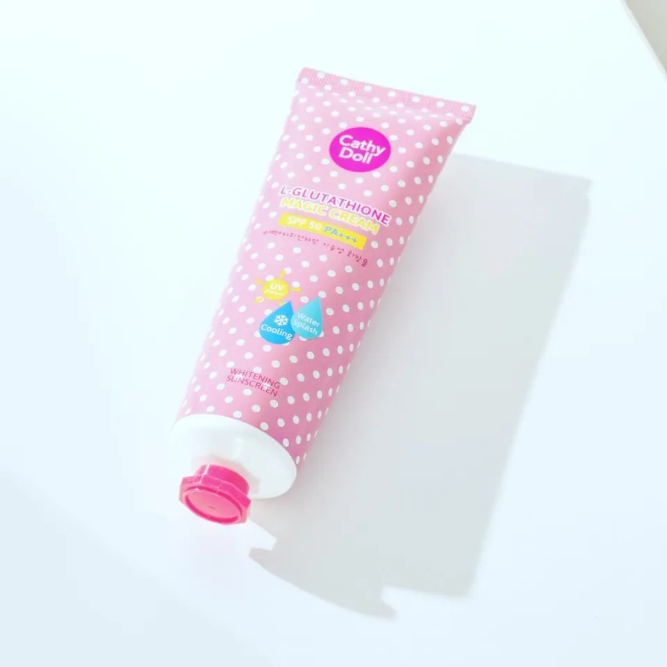 Cathy Doll L-glutathione Magic Cream SPF50/PA+++ 138ml เคที่ ดอลล์ ครีมกันแดดละอองน้ำ