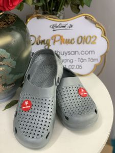Dép Sục phòng sạch màu Xám Màu Xanh bền vs nhẹ