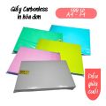GIÁ SỈ -Giấy Carbonless in hóa đơn  Oji Thái Lan  A5 & A4:21X30CM & F4:21.5X33CM - 500 tờ/tập -Kiến Lửa. 