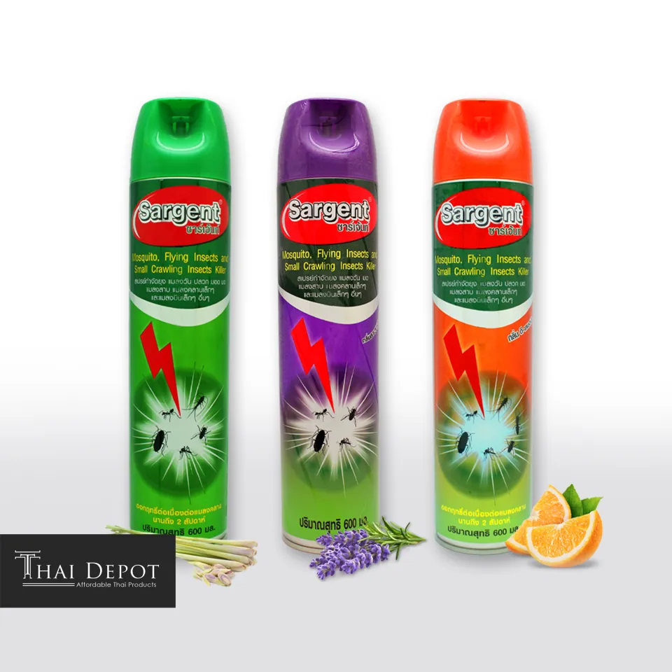 Sargent Insecticide Spray 600ml- Product of Thailand 600Ml Insect