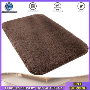 Winnereco Premium Quality 50x80cm Bath Mat Soft Bathroom Rug for Bedroom Entryway Non Slip and Machine Washable