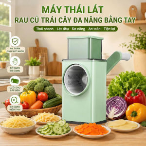 Dụng Cụ Thái Rau Củ Đa Năng 3in1 - Lưỡi Dao Inox Cắt Bào Nhanh Gọn Tiện Lợi