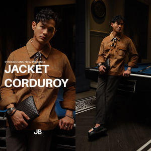 JB - Jacket Corduroy Brown - Jaket Trucker Pria