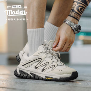 MADEN brand men youth outdoor running shoes mens shoes 2024 autumn new sports and leisure running shoes hiking shoes retro trendy shoes