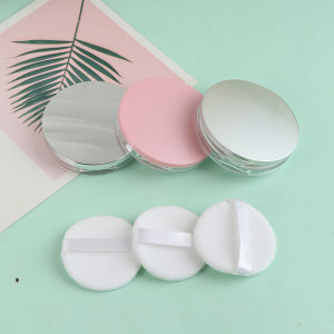 Follow Get New[Beautiful SS] 3g Ultra-thin Empty Loose Powder Box Pot Makeup Jar Sifter Container Puff Mirror
