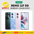 OPPO RENO 11F 5G 8GB RAM + 256 GB ROM | 6.7'' AMOLED Screen | 120Hz Ultra High Refresh Rate5 | Natural Aesthetic Design | HDR10+ Certified | 93.4% Screen- to-Body Ratio6 | ORIGINAL MY SET OPPO 1 YEAR MALAYSIA WARRANTY. 