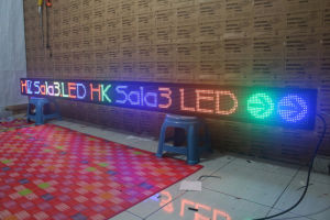 Running Text Rgb Full Colour 20x300Cm Wifi Outdoor