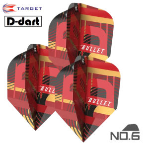 TARGET DARTS FLIGHT- NO6/NO2 Stephen Bunting G5 Pro Ultra Dart Flights (3Pcs/Pack)