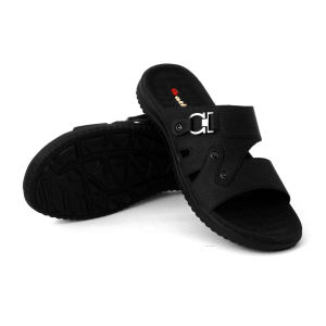 Gatio OP03 Sandal Kulit Pria Sendal Casual Kekinian