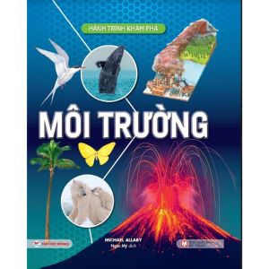 Sách - Hành trình khám phá (Thực Vật + Côn Trùng + Động Vật + Cơ Thể Người + Môi Trường) (Cho trẻ 1-5 tuổi) - Tân Việt