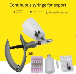 (Germany) Veterinary Injector Automatic Self Refill Animal Re-usable Syringe for Livestock pig hog