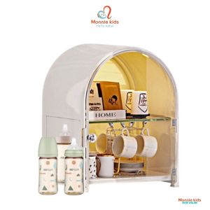 Tủ nhựa úp bình hình mái vòm Inside cho bé có đèn LED tủ nhựa đa năng chất liệu cao cấp