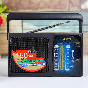 [COD]NSS 3 Band Radio FM AM sale Radio AC or DC Charging FM Radio original NS-108High Fidelity soundsupport FM/AM/TV Channel