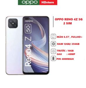 Điện thoại 0PP0 Reno 4z ram 12GB/ 256GB máy đẹp  cấu hình cao. chụp hình nét chơi game mượt